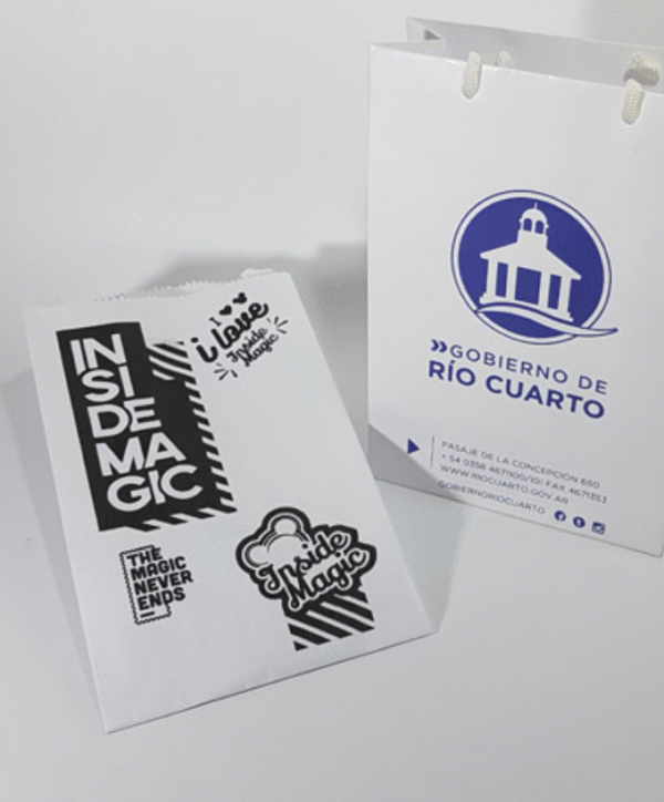 Bolsas Personalizadas (Papel y Ecológicas)